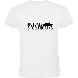 Football is for the Fans Heren t-shirt | Eindhoven | 040 | Wit