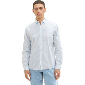 Tom Tailor Men-Hemd--31847 blue geom-Maat XL