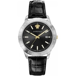 Versace VE2C00221 horloge mannen - Roestvrij Staal - zilver