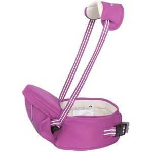 Baby Heupdrager met Schouderband – Paars – Heupsteun voor Baby en Peuter – Draagtas tegen Rugklachten – Kind Hip Seat Carrier