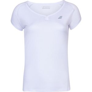 Babolat Play Cap Sleeve Top - sportshirts - wit - Vrouwen
