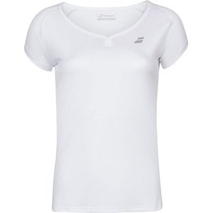 Babolat Play Cap Sleeve Top - sportshirts - wit - Vrouwen