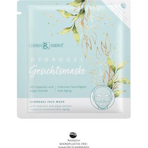 Gezichtsmasker Transparant Hydrogel ® met hyaluron en algenextract