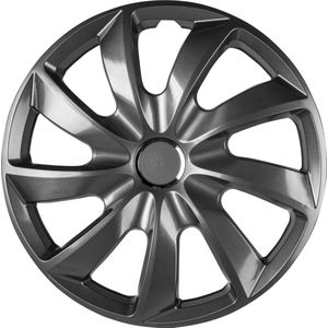 Walser Wieldoppen Turbine 16 inch, set van 4 graphite