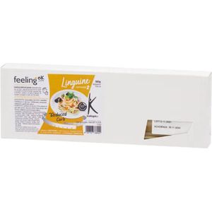 Feeling OK |  Linguine | 1 x 500 gram | Fase 2  | Koolhydraatarme Pasta | Eiwitrijke Pasta