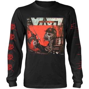 Voivod Longsleeve shirt -S- War & Pain Zwart