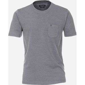 CASA MODA comfort fit heren T-shirt - blauw - Maat: M