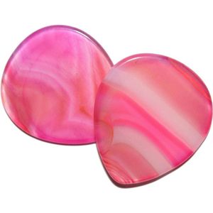 Roze Agaat plectrum 2.20 mm