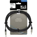 NJS Stereo Audio Jack 3,5 mm - Male to Male  (5 Meter)