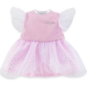 Corolle glitter poppenjurk roze Ma Corolle pop 36 cm