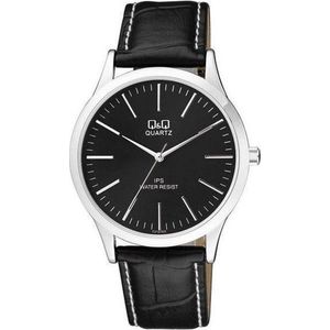 Q&Q Heren horloge-Zwarte wijzerplaat-C212J302Y