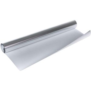 Tonzon Luxe Radiatorfolie (wit/zilver) 40cm x 25 Verlaag kosten. Bespaar energie. Isolatiefolie. Eenvoudige installatie. Minder gasverbruik. Ook als Zonwering, stralingscherm en voor ketels en boilers.
