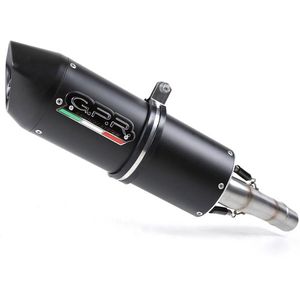 Gpr Exhaust Systems Furore Vfr 800 X 11-14 Gehomologeerde Slip On Uitlaatdemper Zwart Homologated