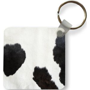 Sleutelhanger - Uitdeelcadeautjes - Dierenprint - Koeien - Vacht - Plastic