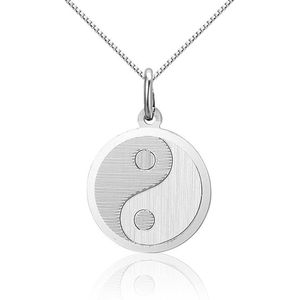 Montebello Ketting Yin Yang - 925 Zilver - ∅12mm - 42cm