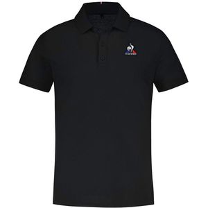 Le Coq Sportif 2310550 N°2 Polo Met Korte Mouwen Zwart L Man