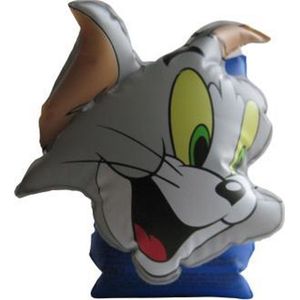 Tom & Jerry | Bestway Donkerblauwe Zwembandjes Tom voor 6 tot 12 jaar | 25 x 15 cm