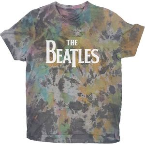 The Beatles - Drop T Logo Heren T-shirt - L - Multicolours