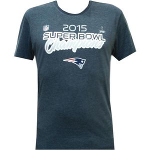 New Era Superbowl Champion Tee Patriots American Football T-shirt Maat XL