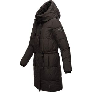 Comfortabel & Warm: Navahoo ZUCKERTATZE - Winterjas Dames - Volwassen - Capuchon - zwart - XL