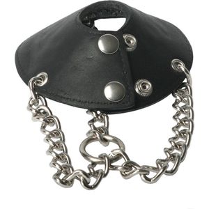 Strict Leather Parachute Ballstretcher Met Spikes