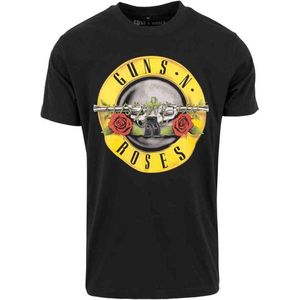 Mister Tee Guns N' Roses - Guns n' Roses Logo Heren T-shirt - XS - Zwart