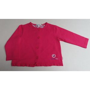 Gilet - Meisjes - Fuchia - 9 maand 74