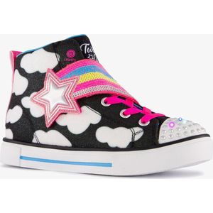 Skechers Twinkle Toes: Twinkle Sparks sneakers - Zwart - Maat 35