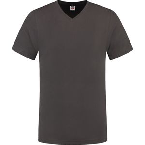 Tricorp 101005 T-Shirt V Hals Fitted - Donkergrijs - XS