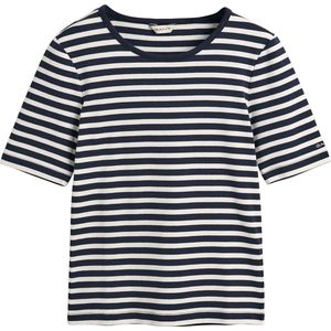 Gant t-Shirt Slim Striped 1x1 Ribbed t-Shirt Set Van 1