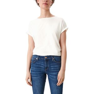 Q/S designed by - T-shirt - Maat XXL - Vrouwen - 0200 WHITE -