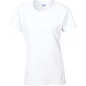 Gildan Heavy Cotton™Semi-fitted Ladies' T-shirt GI5000L - White - L