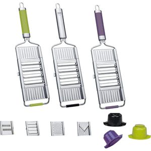 Gigant Multi-Slicer Viervoudige mandoline met 4 inzetstukken