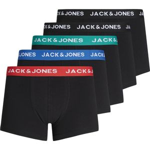 JACK&JONES JACHUEY TRUNKS 5 PACK NOOS Heren Onderbroek - Maat XL