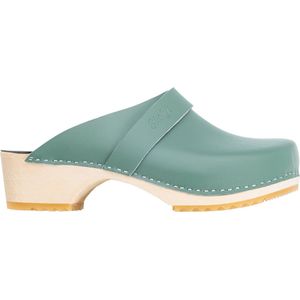 Skolys W-320.12 klompen - clogs - tuinklompen - werkklompen - dames - verpleegkundige - ziekenhuis - instap - pastel groen - maat 40