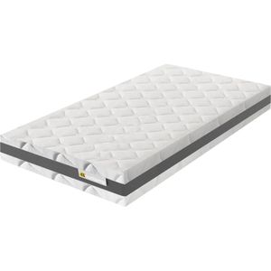 Cloudtemp Matras - Medisch erkend - Aanpasbaar - Eenpersoons 80x220 - Wasbaar - NASA traagschuim - Pocketvering - Koudschuim - Bamboe -Luxe matras - Premium kwaliteit