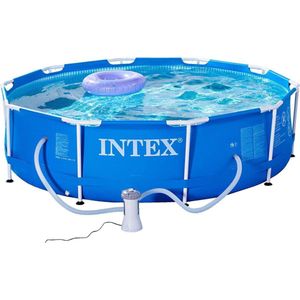 Intex 28202GN Metal Frame Pool - bovengronds zwembad - Ø 305 x 76 cm