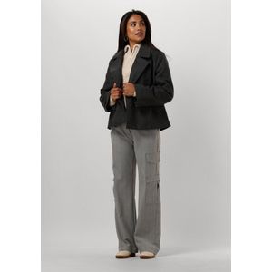 Object Objkeily Short Jacket Jassen Dames - Winterjas - Donkergrijs - Maat 42