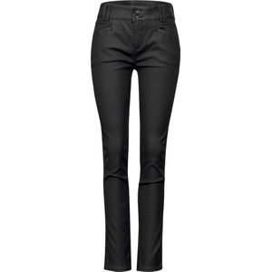 Street One Broek met coating York style black maat 44