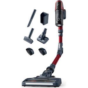 Rowenta RH6471, steelstofzuiger, zwart/rood