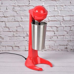 Krachtige elektrische milkshake-mixer met dubbele kop en 100 W motor for koffie cocktails saus babyvoeding en milkshakes (EU-stekker)