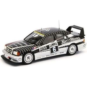 The 1:43 Diecast Modelcar of the Mercedes-Benz 190E Evo2 #6 of the DTM 1990. The driver was N. Thiim. The manufacturer of the scalemodel is Truescale Miniatures.This model is only available online
