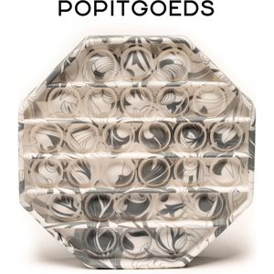 Pop It Fidget Toys - unieke Popits - Popitgoeds - Speelgoed - Gezien op TikTok - Diverse varianten - Grey Leaves - Sinterklaas
