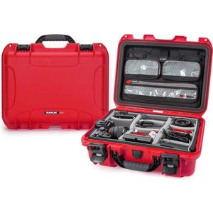Nanuk 920 Case w/lid org./divider - Red - Pro Photo Kit case