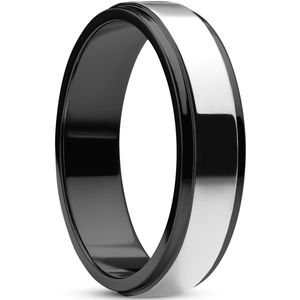 Lucleon - Heren - Roestvrij Staal Ringen - Staal