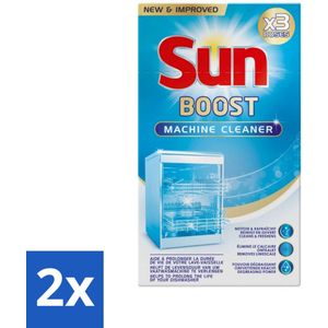 Sun Optimum - Machinereiniger - Ontkalkt - Ontvettend - 3 Wasbeurten - Voordeelverpakking - 2 stuks