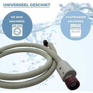 veiligheidsinlaatslang, Aquastop slang voor wasmachines en vaatwassers/wasmachines 3m