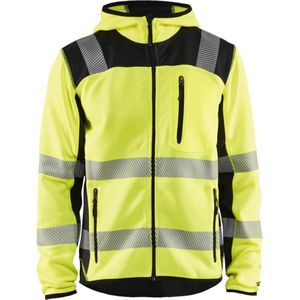 Blaklader Gebreid vest met capuchon High Vis 4923-2120 - High Vis Geel/Zwart - XXXL