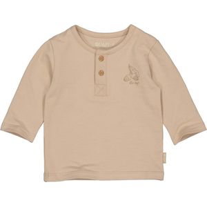 Quapi newborn baby jongens shirt Rafael Taupe