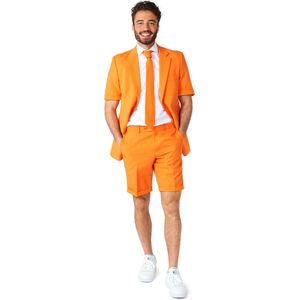 OppoSuits The Orange - Heren Zomer Pak - Nederlands Elftal Kostuum - Oranje - Maat EU 50